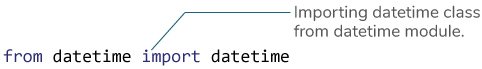 在Python中導入datetime模塊