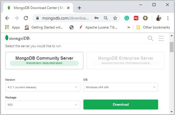 Mongodb社區(qū)