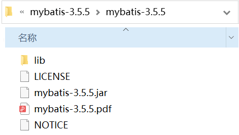 mybatis目錄結(jié)構(gòu)