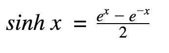 C ++ sinh()函數(shù)